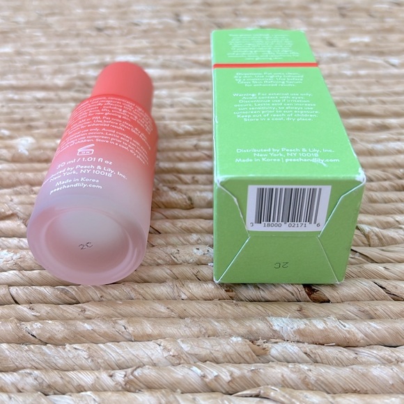 🆕 NEW! Peach & Lily Power Cocktail Lactic Acid Repair Serum. NWT. Full Size. - Picture 4 of 12